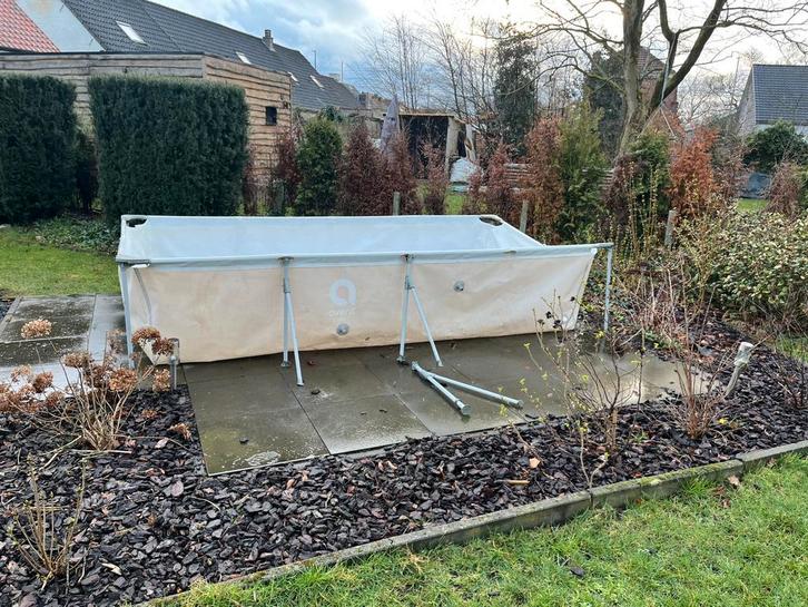 Avenli opzet zwembad 4x2 incl pomp en trap, Jardin & Terrasse, Piscines, Piscines hors sol, Enlèvement