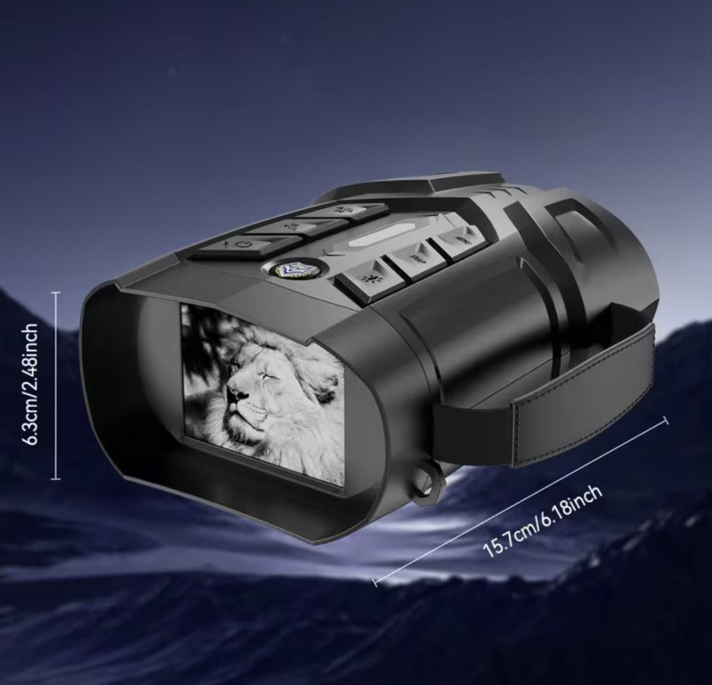 Lunettes de vision nocturne 1080P HD avec IR 5W & zoom 10x, TV, Hi-fi & Vidéo, Enlèvement ou Envoi, Neuf, Vision nocturne