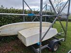 trailer voor meerdere zeilboten of kajaks, Watersport en Boten, Ophalen, Gebruikt, Minder dan 6 meter, Open zeilboottrailer