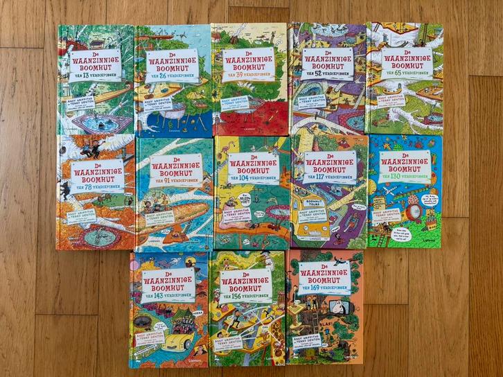 De waanzinnige boomhut volledige reeks, Livres, Livres pour enfants | Jeunesse | Moins de 10 ans, Comme neuf, Fiction général