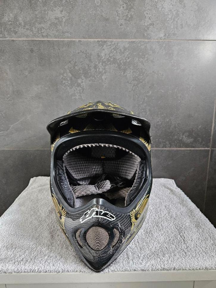 Full Face Helm, Vélos & Vélomoteurs, Accessoires vélo | Casques de vélo, Utilisé, Homme, L, Enlèvement ou Envoi