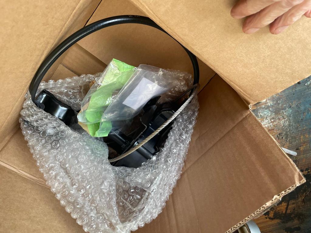 Reservewielhouder Mercedes vito, Ophalen