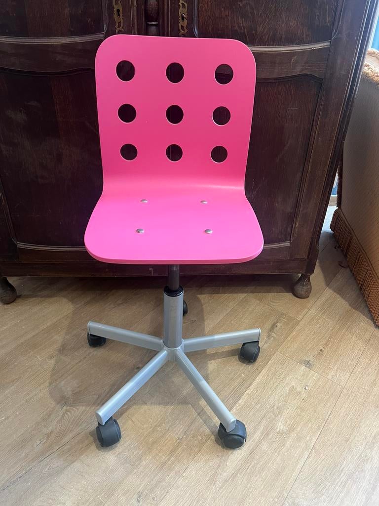 Chaise pour enfant rose et réglabe, Maison & Meubles, Enlèvement, Comme neuf, Rose