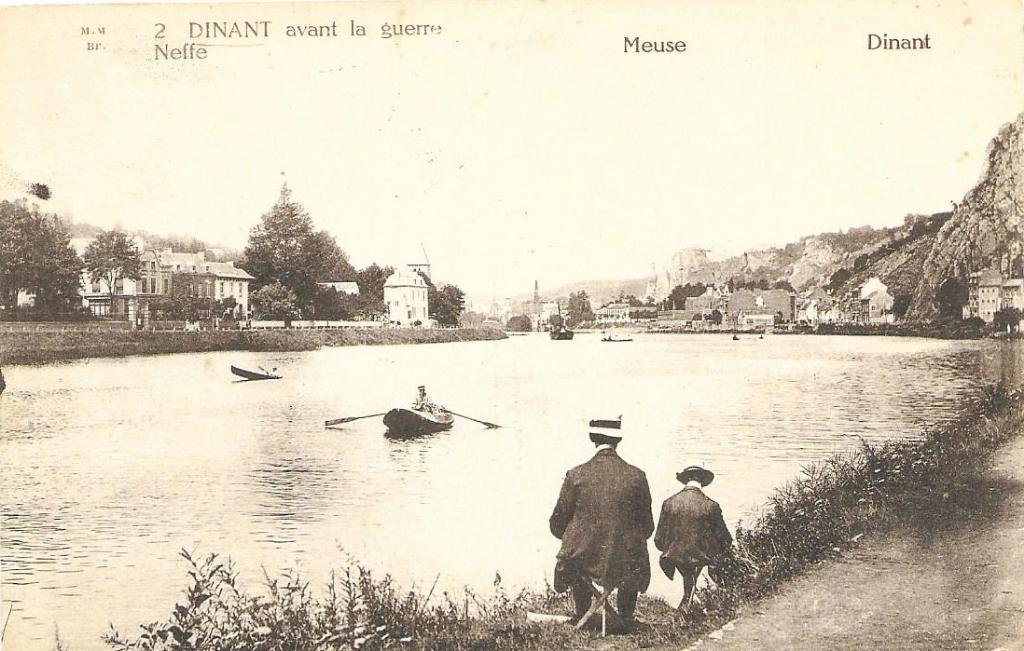 Carte postale authentique ; vue de Neffe avant la guerre., Ophalen of Verzenden, Voor 1920, Gelopen, Namen