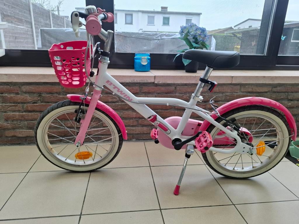 Vélo 16 pouces - 5-8 ans, Vélos & Vélomoteurs, Enlèvement, 16 pouces