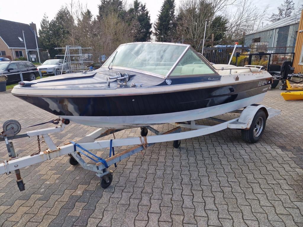 Century Arabian met Mercruiser 165 pk, Watersport en Boten, Speedboten, Ophalen, Gebruikt, Binnenboordmotor, 120 tot 200 pk