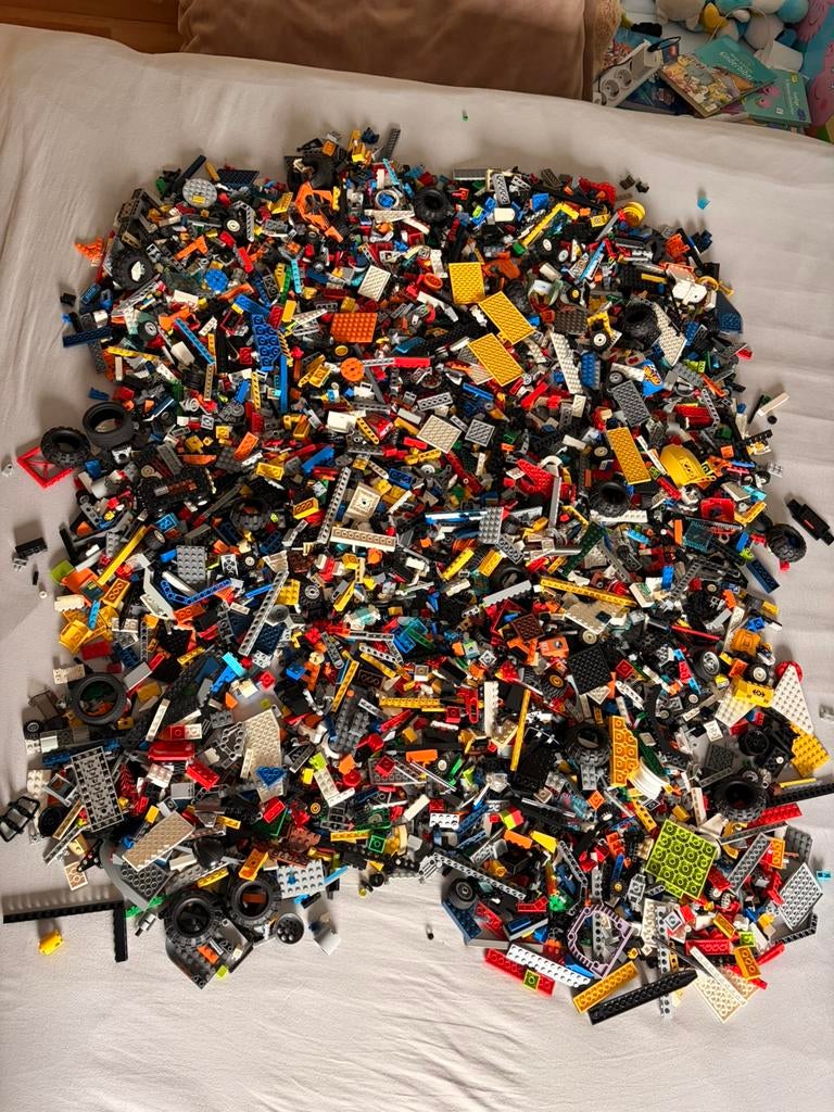 Lego lot, bulk +de 8kg. Etat propre, Enlèvement ou Envoi, Utilisé, Briques en vrac, Lego