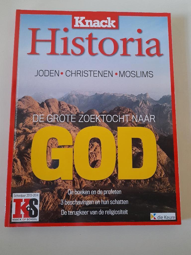 Knack Historia - Joden / Christenen / Moslims, Boeken, Tijdschriften en Kranten, Zo goed als nieuw, Wetenschap en Natuur, Ophalen of Verzenden