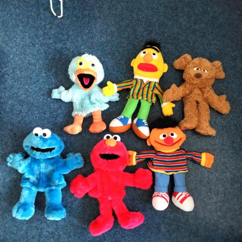 Sesamstraat handpoppen, Ophalen of Verzenden