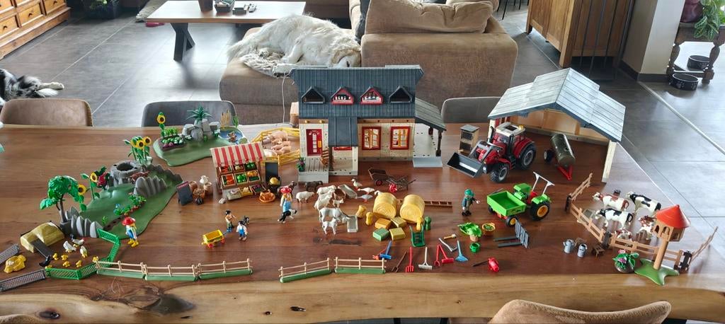 Playmobil enorm grote boerderij set, Ophalen