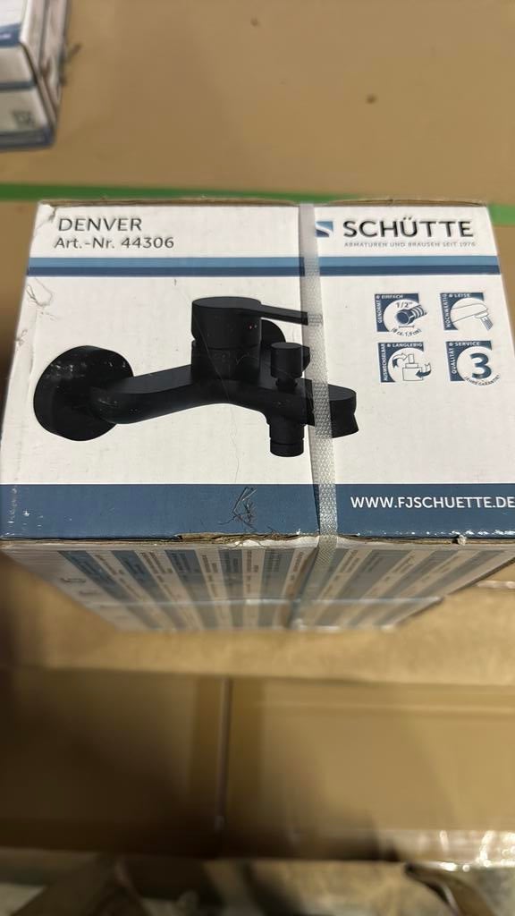 Mitigeur de bain noir neuf, Enlèvement, Neuf, Noir, Autres types