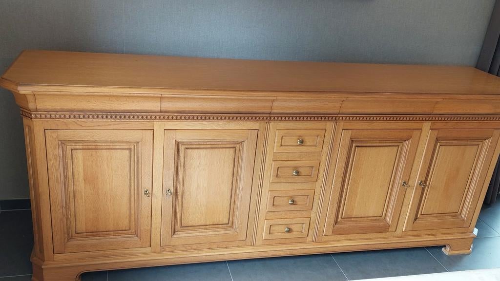 KOOPJE ! Massief eiken eetplaats - eetkamer, Ophalen