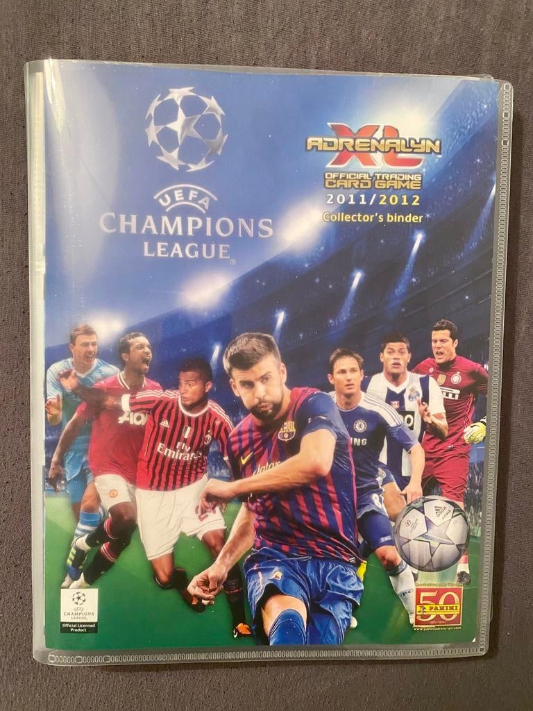 Adrenalyn xl champions league 2011-2012 complet, Enlèvement ou Envoi, Utilisé