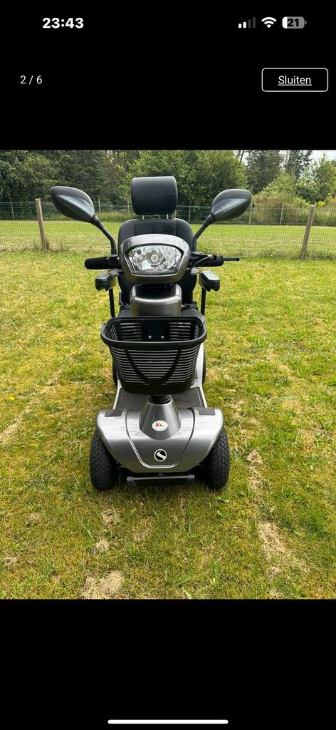 Scootmobiel Sterling S425, Diversen, Brommobielen en Scootmobielen, Ophalen, Zo goed als nieuw, Sterling