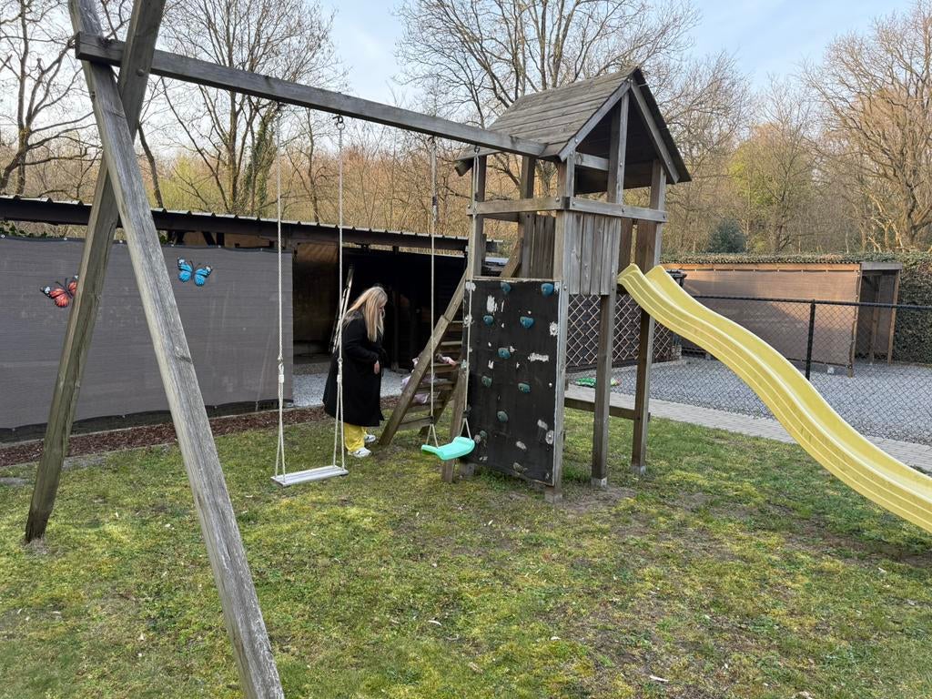 Buiten speeltuin, Enfants & Bébés, Jouets | Extérieur | Aires de jeux, Enlèvement, Utilisé, Toboggan