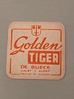 oud viltje TIGER brouwerij DE BLIECK te AALST, Ophalen of Verzenden, Zo goed als nieuw, Viltje(s)