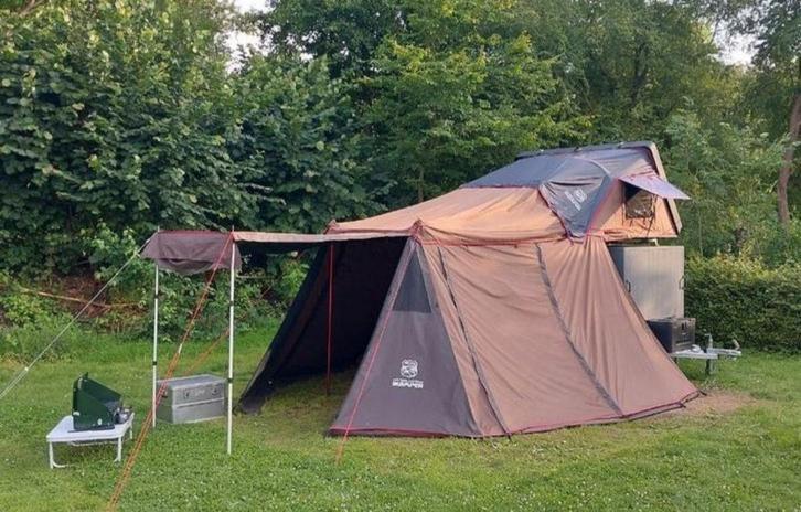 iKamper Skycamp 2.0 Rocky Black daktent trailer, Caravans en Kamperen, Tenten, Ophalen