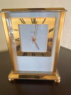 Tafelklok verguld Slaets, Ophalen, Gebruikt, Analoog, Wekker of Tafelklok