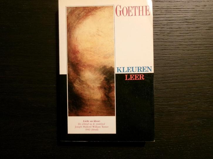 Goethe   Kleurenleer, Livres, Science, Sciences naturelles, Enlèvement ou Envoi