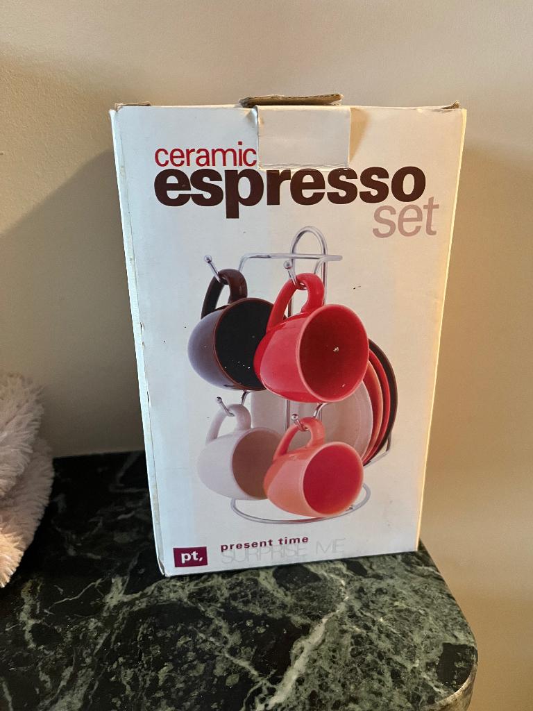 Set de cafe, Maison & Meubles, Cuisine | Vaisselle, Neuf, Uni, Céramique, Enlèvement