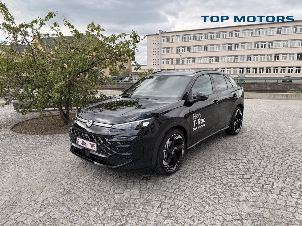 Volkswagen T-Roc NEW T-Roc 1.5 TSI R-Line DSG *DEMO*, Automaat, Zwart, 130 g/km, SUV of Terreinwagen