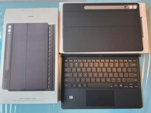 Nieuw! Samsung book cover keyboard_AI key, QWERTY 12,4 inch, Computers en Software, Tablet-hoezen, Ophalen, Nieuw, Bescherming voor- en achterkant