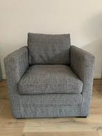 Grijze 1 persoonszetel, Maison & Meubles, Enlèvement, Utilisé, Une personne, Tissus