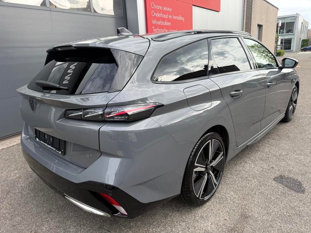 Peugeot 308 SW GT BENZINE HYBRID 136pk (automatique), Autos, Peugeot, 100 kW, Argent ou Gris, Achat, Euro 6