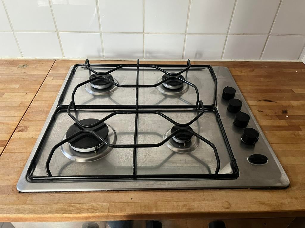 Taques de cuisson au gaz, Gaz, 4 zones de cuisson, Encastré, Enlèvement