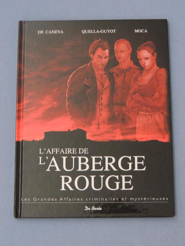 Les grandes affaires crim 2 L'affaire de l'auberge rouge EO?, Boeken, Stripverhalen, Zo goed als nieuw, Eén stripboek, Ophalen of Verzenden
