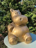 Beeld nijlpaard, hippo, moomin, tuin, zwembad, vijver 50cm, Ophalen, Nieuw, Kunststof, Dierenbeeld