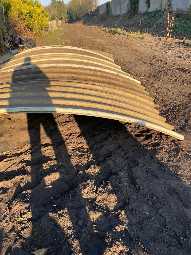 Polyster dak panelen, Enlèvement, Utilisé