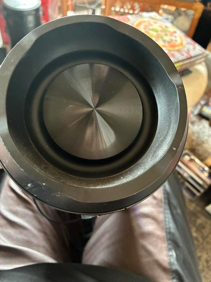 Bluetooth Speaker zwart met light show Sweex, Auto diversen, Autospeakers, Zo goed als nieuw, Ophalen