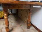 te  koop vol eiken eettafel  plus stoelen, Huis en Inrichting, Tafels | Eettafels, Ophalen, Eikenhout, 200 cm of meer, 50 tot 100 cm