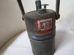 Ancienne  lampe de mineur au carbure, portant le n 13, Antiquités & Art, Enlèvement ou Envoi