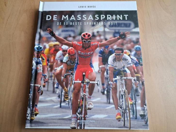 boek De massasprint De 50 beste sprinters ooit, Boeken, Sportboeken, Nieuw, Lopen en Fietsen, Ophalen of Verzenden