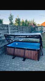 Zwembad met pomp en overkapping 220w150x65, Ophalen, Zo goed als nieuw