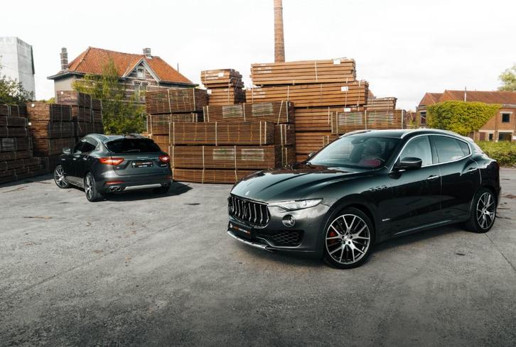 Maserati Levante Q4 GranLusso | Full Maserati service, Auto's, Maserati, Bedrijf, Te koop, Levante, 360° camera, 4x4, ABS, Achteruitrijcamera