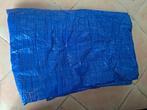 Bache plastique bleu, Ophalen, Gebruikt, 5 tot 10 m², Doek