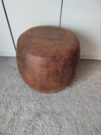 Poef bruin, Huis en Inrichting, Ophalen, Zo goed als nieuw