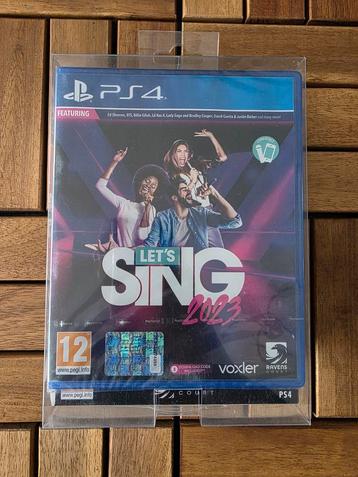 PS4 Let's Sing 2023 + micro (nouveau), Enlèvement ou Envoi, Neuf