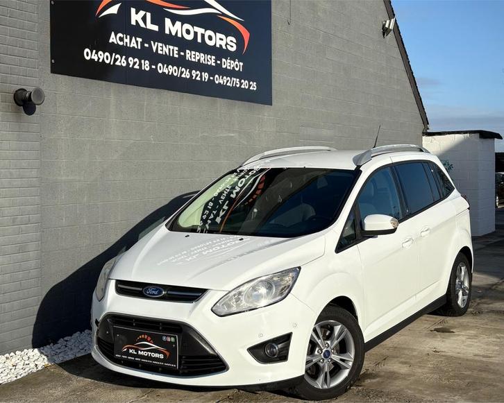FORD GRAND C-MAX 1.6 TDCI 7 PLACES 2015 EURO 5B, Autos, Ford, Entreprise, Grand C-Max, Diesel, Euro 5, MPV ou Monospace, 5 portes