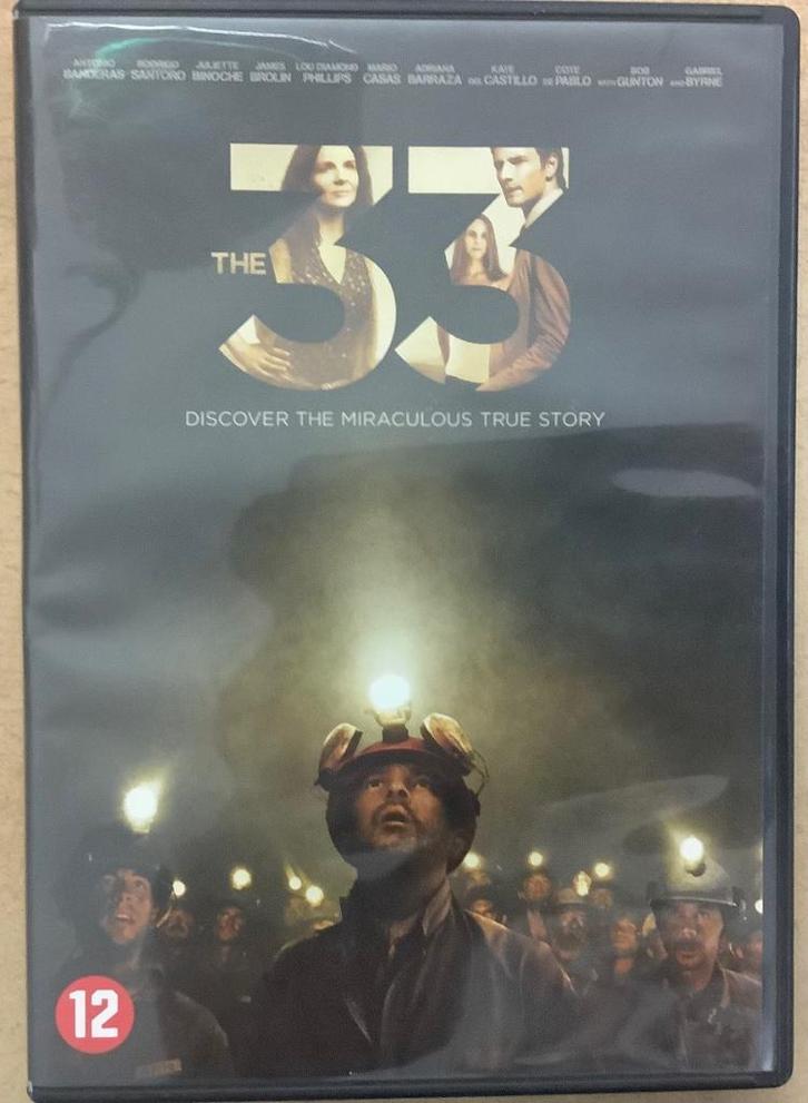 The 33 (2015) Dvd Zeldzaam ! Antonio Banderas, Cd's en Dvd's, Dvd's | Drama, Gebruikt, Waargebeurd drama, Vanaf 12 jaar, Ophalen of Verzenden