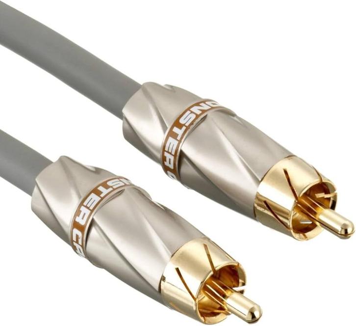 Monster audio subwoofer kabelset 5m - nieuw in doos, Audio, Tv en Foto, Audiokabels en Televisiekabels, Nieuw, Overige kabels