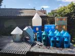 Copele duiven voederbakjes, drinkbakjes, drinktoren, Dieren en Toebehoren, Ophalen, Gebruikt