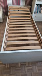 Bed met lattenbodem (ev. matras), 90 cm, Gris, Une personne, Enlèvement