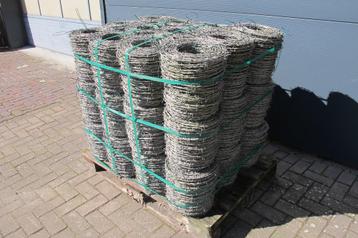 prikkeldraad / 36 rollen a 200 meter beschikbaar voor biedingen