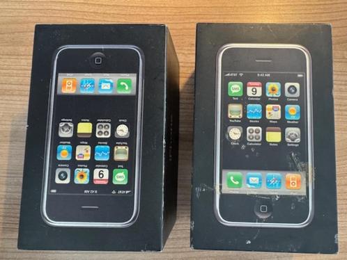 2 x iPhone 2G (1re génération), Télécoms, Téléphonie mobile | Apple iPhone, Utilisé, 8 GB, Sans abonnement, Sans simlock, iPhone 2G Original