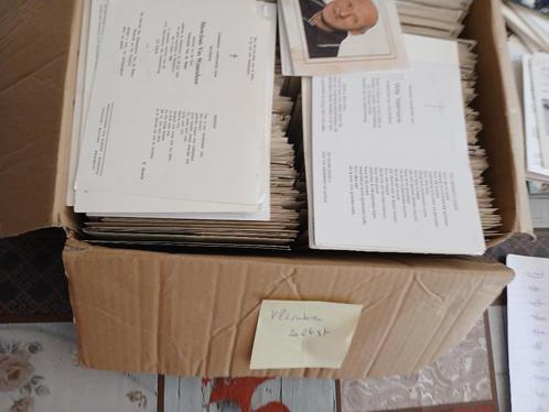 Gedachtenisprentjes, Verzamelen, Bidprentjes en Rouwkaarten, Rouwkaart, Ophalen