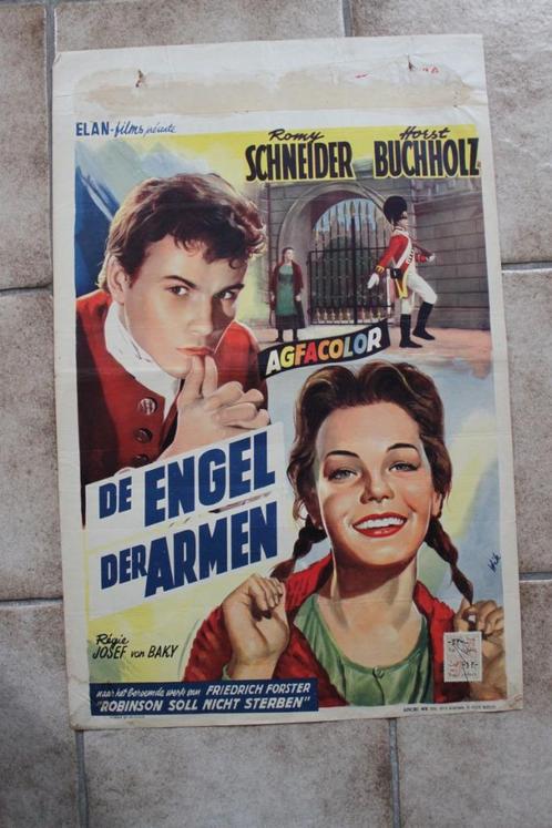 filmaffiche Romy Schneider Robinson soll nicht filmposter, Verzamelen, Posters, Zo goed als nieuw, Film en Tv, A1 t/m A3, Rechthoekig Staand